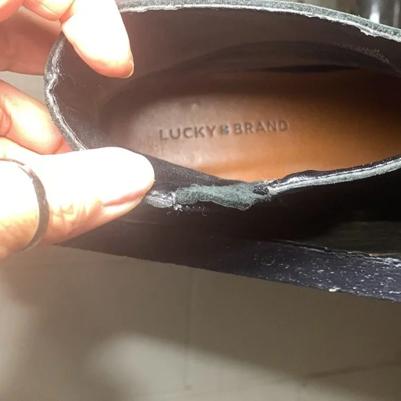 Lucky Brand Yasamin Studded Leather Booties - Picture 8 of 11